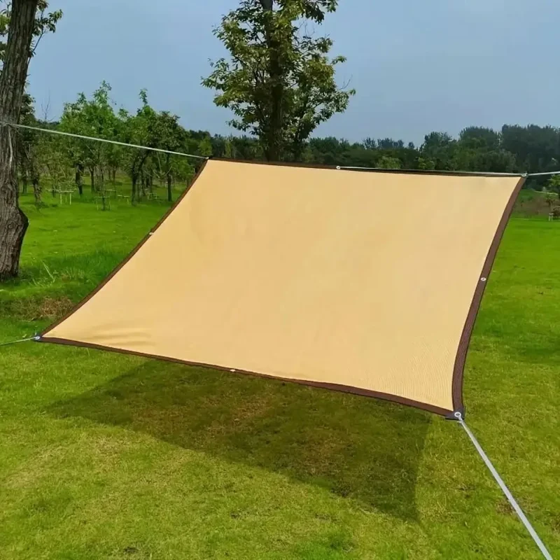 Schaduwdoek met Ogen – Zonwering voor Tuin, Terras & Kas