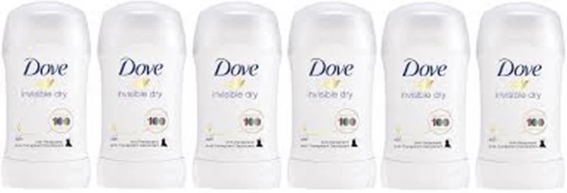 Deo Stick Dove Anti-transpirant, 40 ML, Paket Von 6 Birne E Aloe Vera