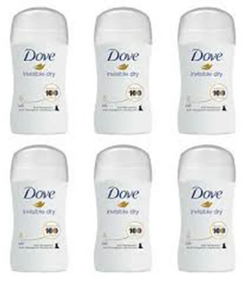 Deo Stick Dove Anti-transpirant, 40 ML, Paket Von 6 Birne E Aloe Vera