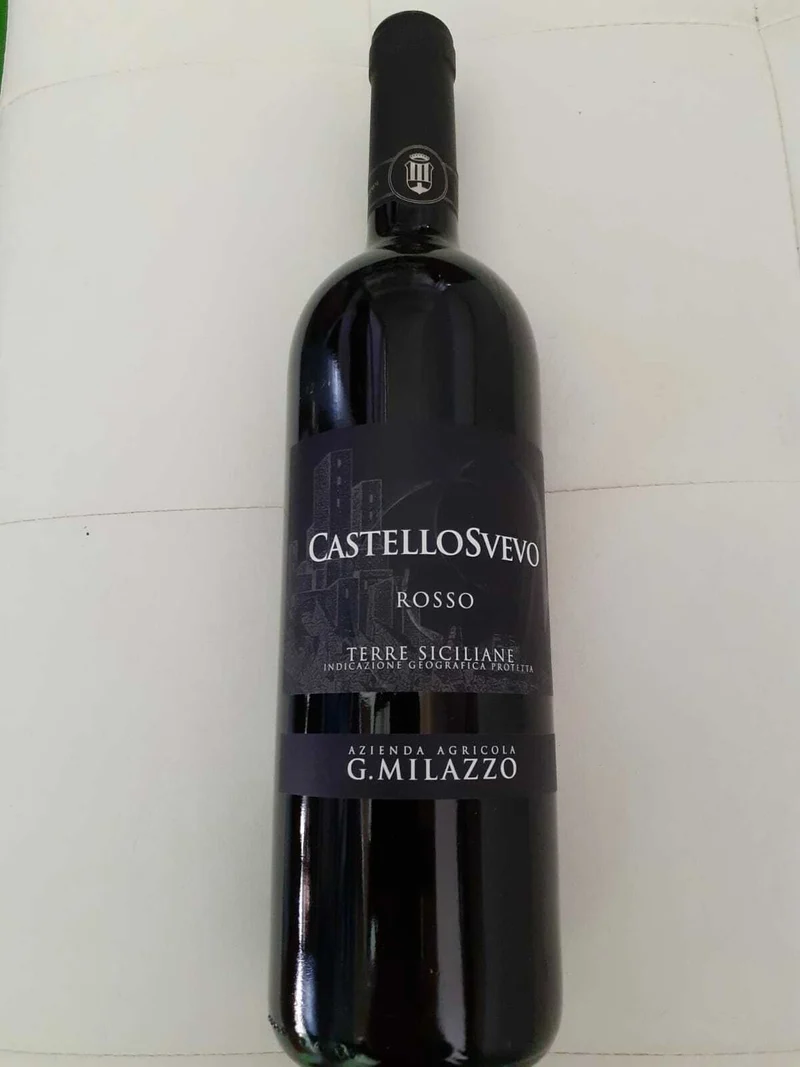VINO MILAZZO BIANCO "CASTELLO SVEVO " I.G.T. SICILIA 750 ML 2018