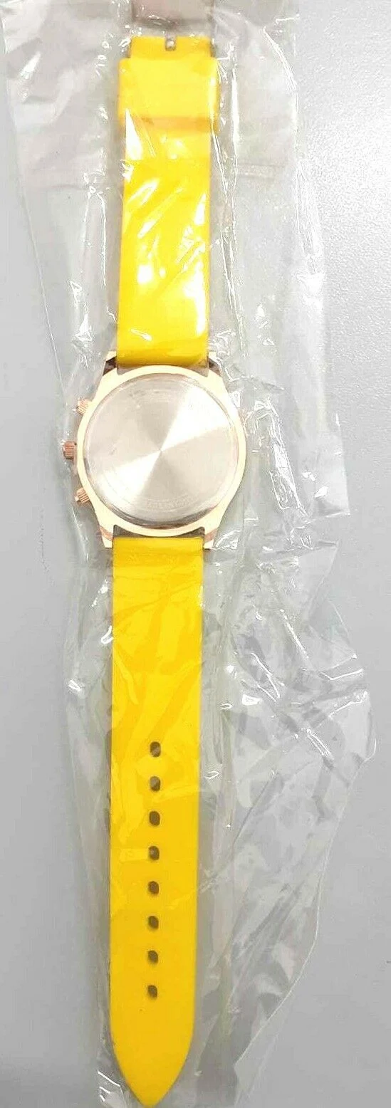 OrologiO da polso in gelatin al quarzo cinturino in silicone di moda Uom.Do.rag