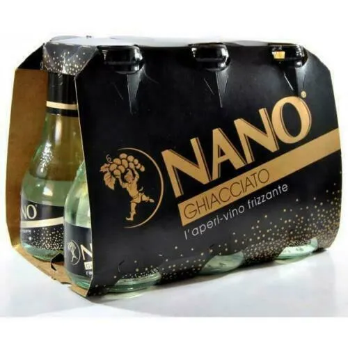 NANO VINO FRIZZANTE BIANCO SANPELLEGRINO CL 12,5 X 6 SERVIRE GHIACCIATO