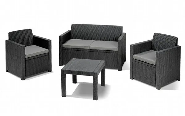 Salotto Keter Alabama Lounge Set Grafite