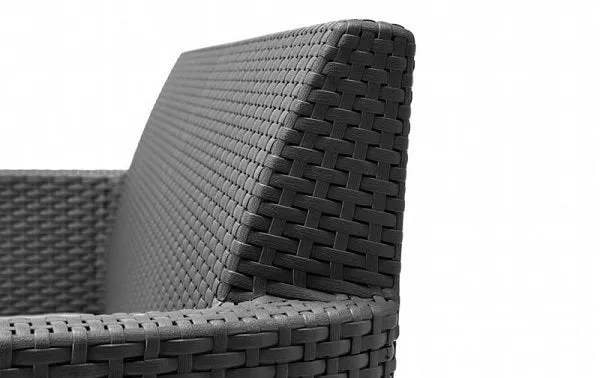 Salotto Keter Salemo Lounge Set Grafite Con Cuscini