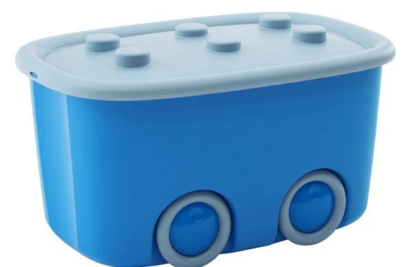 Contenitore Giochi Funny Box Azzurro