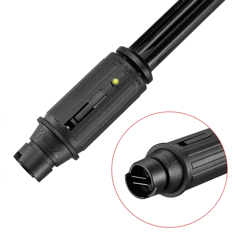 Pistola a Spruzzo Acqua per Idropulitrice con 2 Lance 160Bar Compatibile Lavor