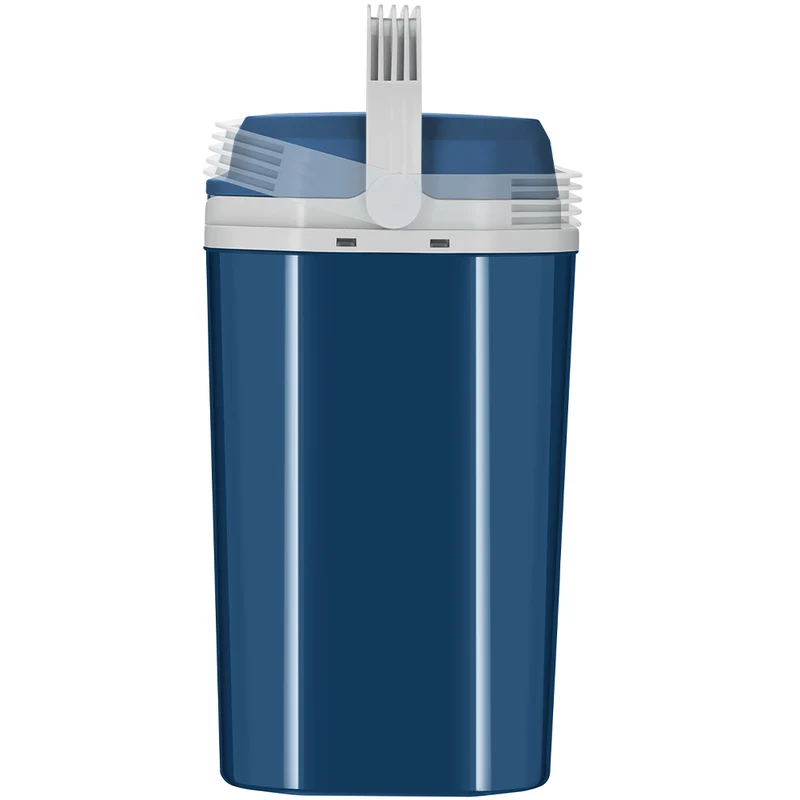 Frigorifero Elettrico Portatile 24 Litri Caldo e Freddo Blu con Spina 230V e 12V