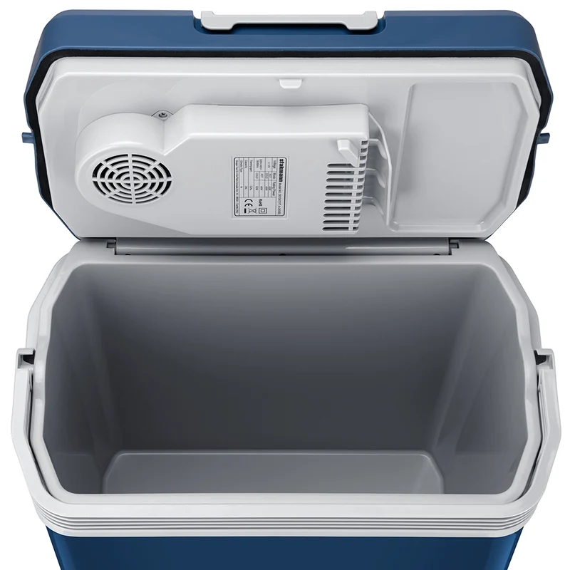 Frigorifero Elettrico Portatile 24 Litri Caldo e Freddo Blu con Spina 230V e 12V