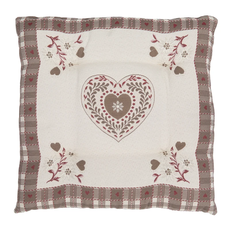 Val Badia Cuscino Sedia Beige