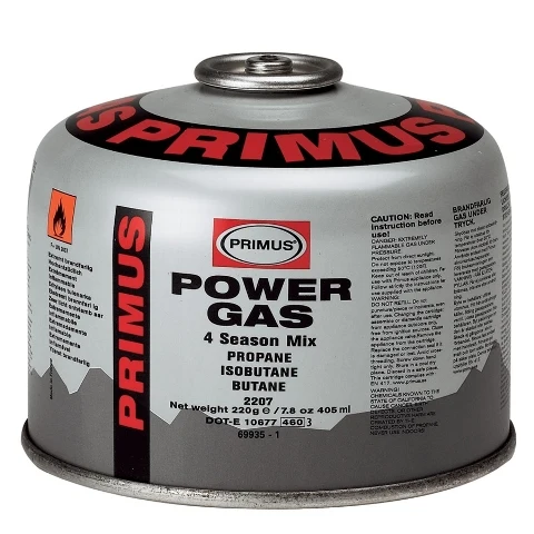 Powergas 230 gr Double Valve