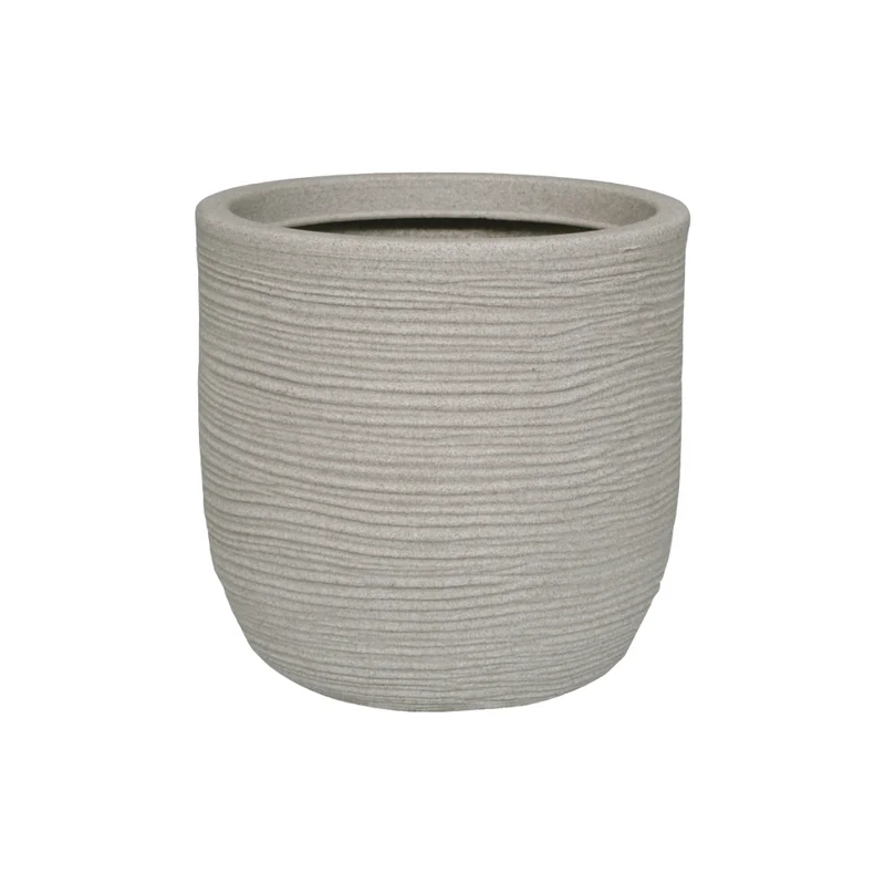 Vaso shabby rigato