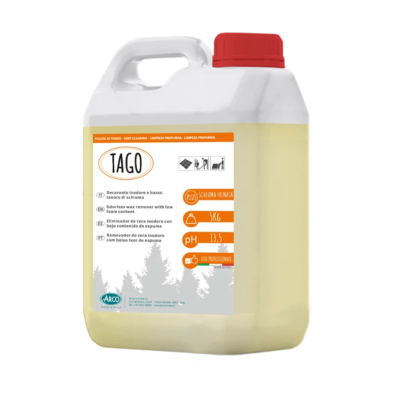 Detergente decerante Arco Chimica Tago 4x5 kg DISPONIBILE IN 10 GIORNI LAVORATIVI