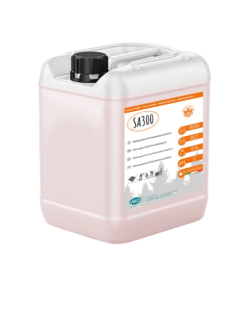 Detergente fortemente alcalino Arco Chimica SA300 10 kg DISPONIBILE IN 10 GIORNI LAVORATIVI