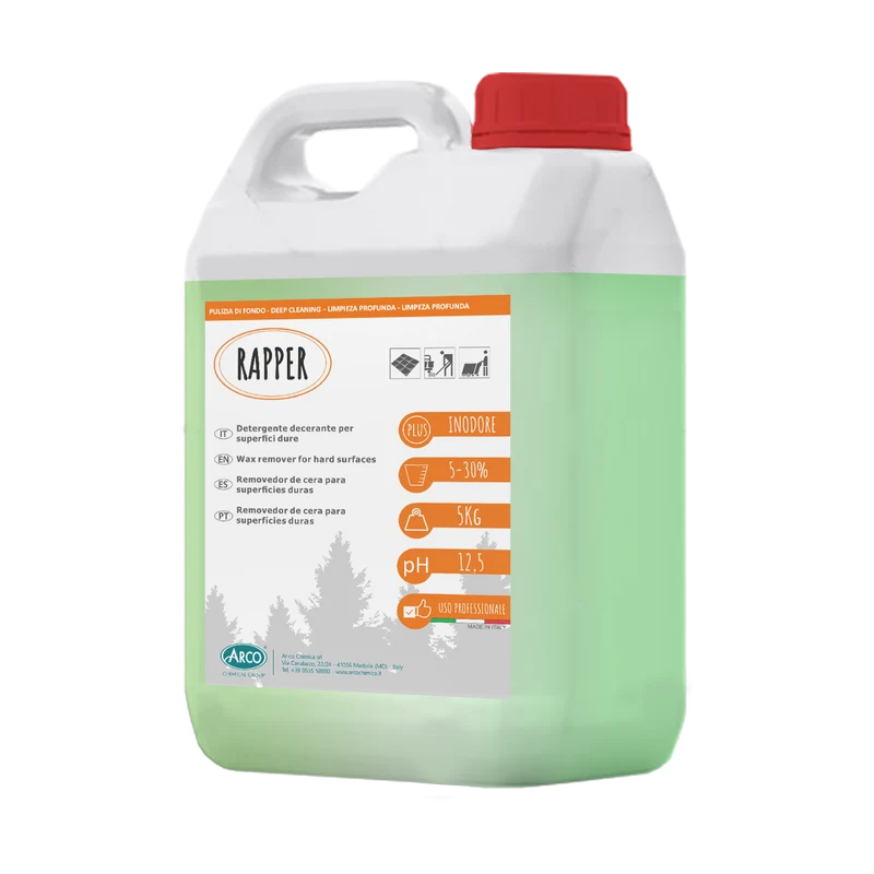 Detergente decerante inodore Arco Chimica Rapper 4x5 kg DISPONIBILE IN 10 GIORNI LAVORATIVI