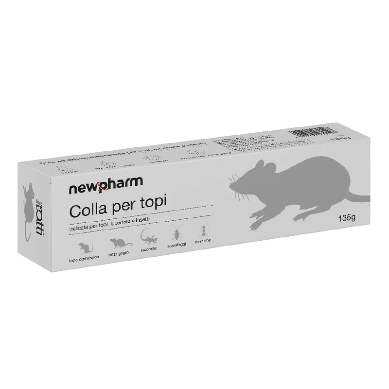 Colla per topi e insetti Newpharm Rattì Colla 135 g