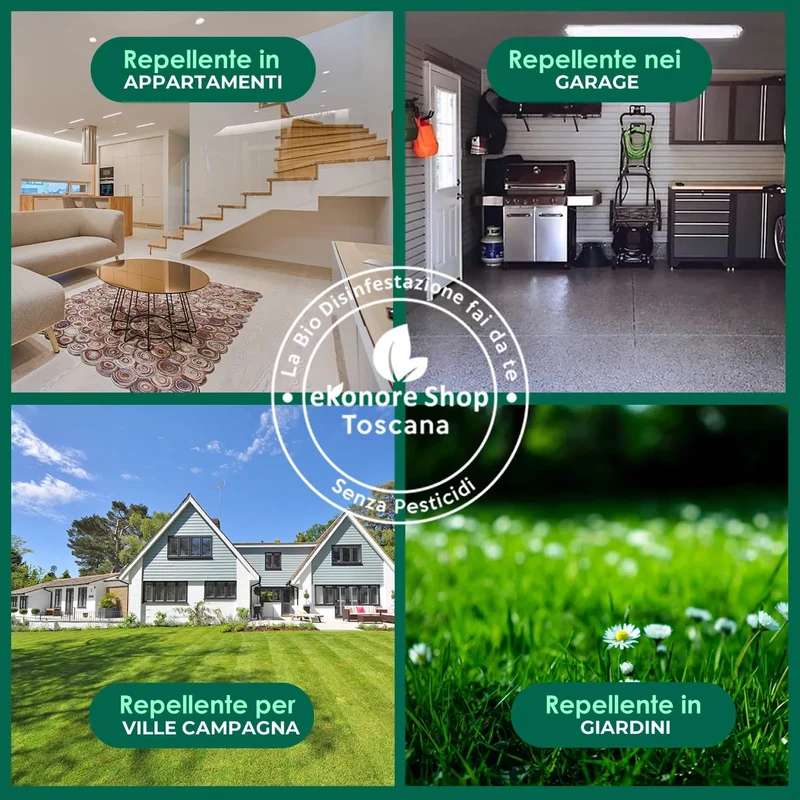 Repellente Naturale Scaccia e Allontana Topi e Ratti