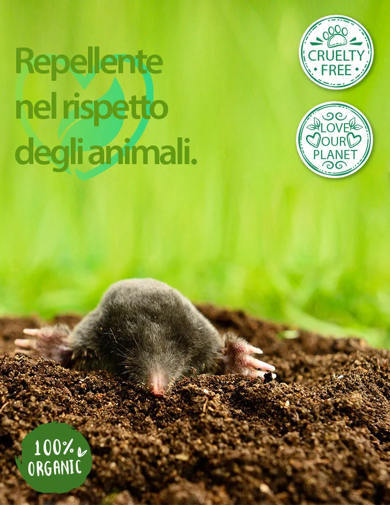 Repellente per Talpe e Roditori | Talparex