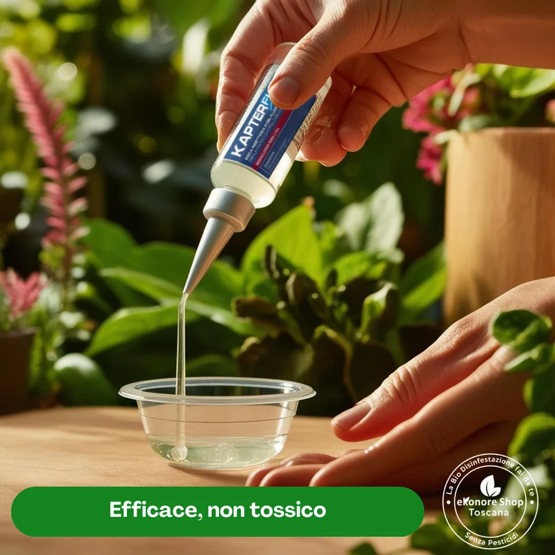 Gel Insetticida Blatte e Scarafaggi KapterFluo 35g | EkonoreShop