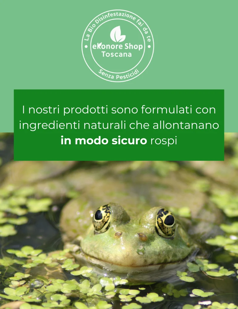 Repellente Disabituante Naturale Rospi