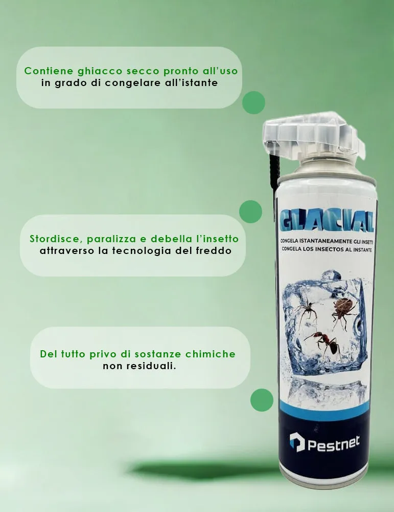 CrioPest | Spray insetticida congelante ad azione rapida
