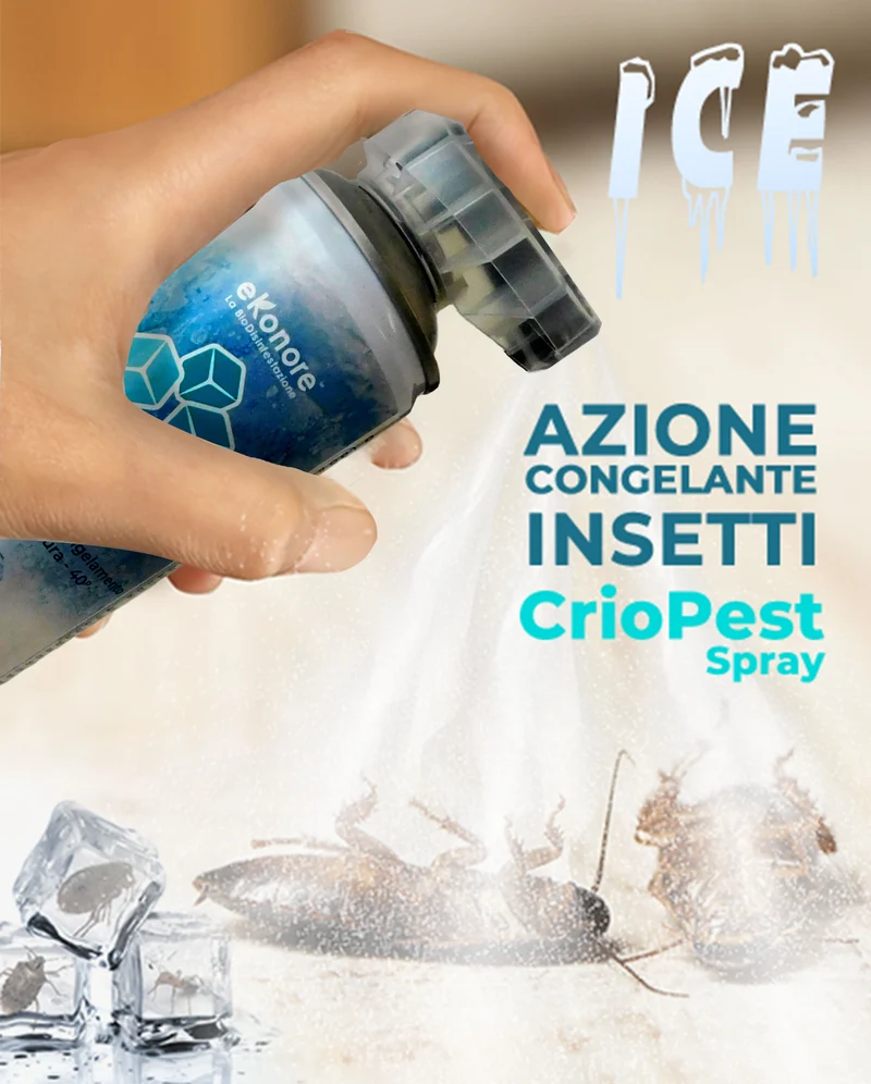 CrioPest | Spray insetticida congelante ad azione rapida