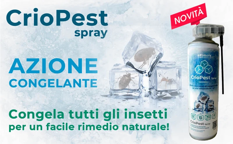 CrioPest | Spray insetticida congelante ad azione rapida