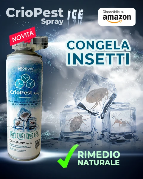 CrioPest | Spray insetticida congelante ad azione rapida