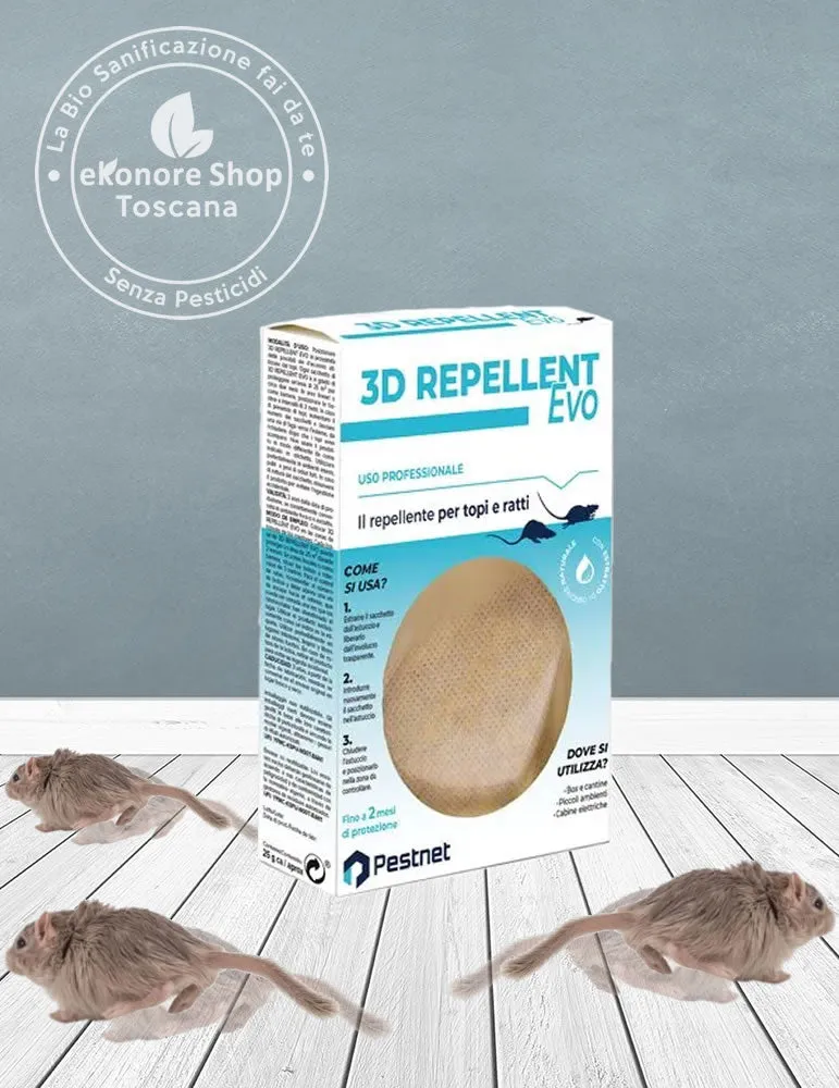 Repellente Naturale Scaccia e Allontana Topi e Ratti