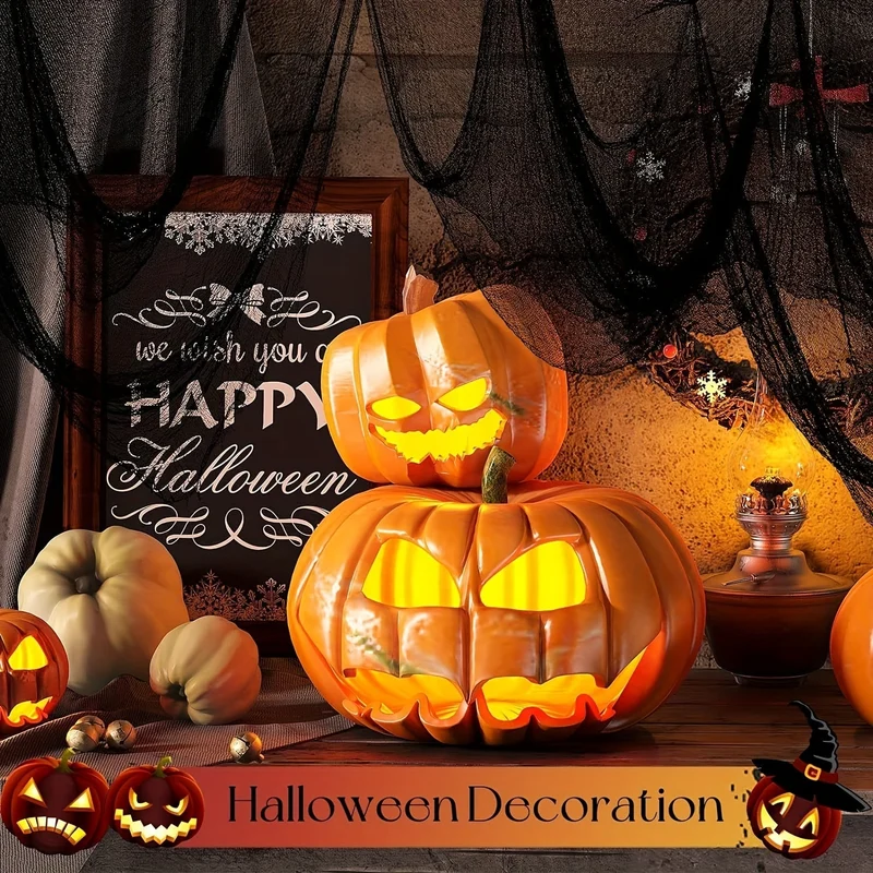 Halloween Decorations and Ornaments Black Scary Fabric for a Haunted House Party