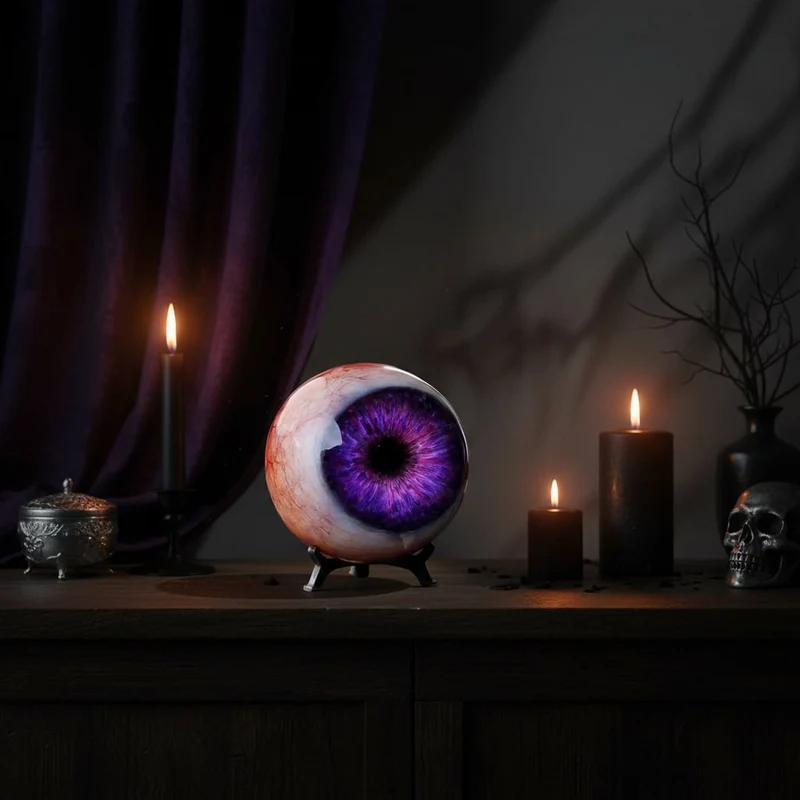 Halloween Home Decorations Eyeball on Stand Scary Decoration