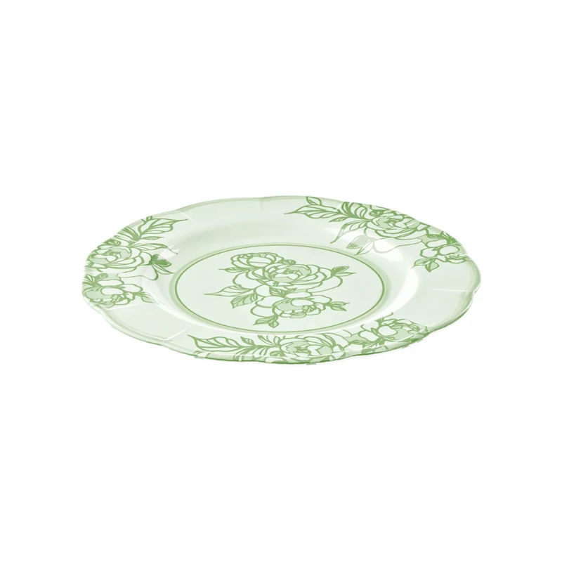 PIATTO PIANO "JOSEPHINE" VERDE
