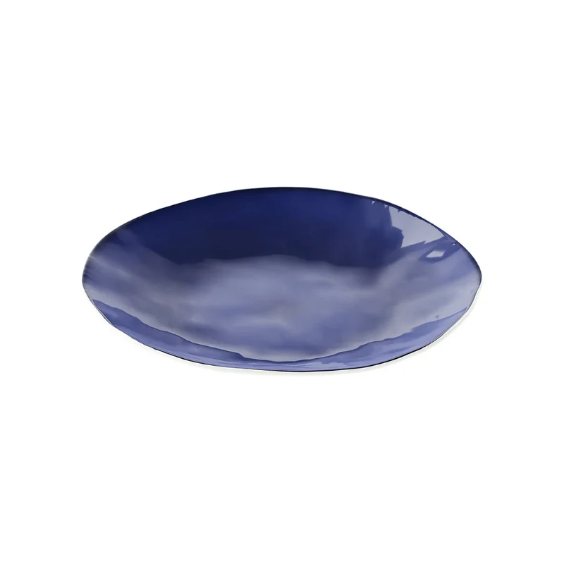 PIATTO PIANO "RIVIERA" BLU