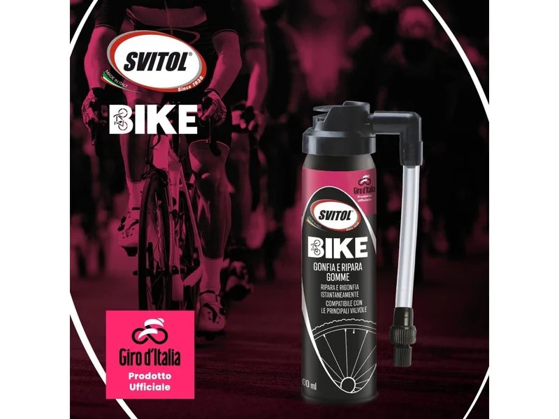 Svitol bike gonfia e ripara gomme 100ml