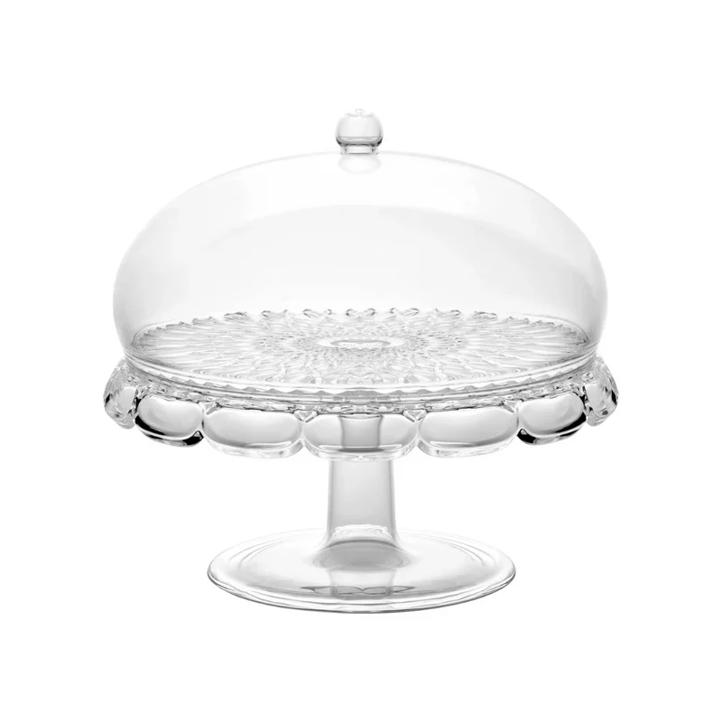 ALZATA CON CAMPANA "VANITY" TRASPARENTE
