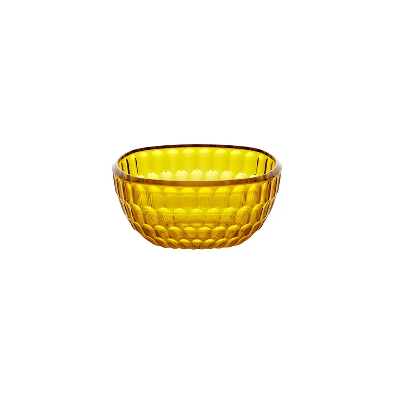 CONTENITORE Ø12CM "VANITY" GIALLO