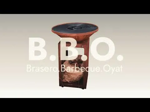 B.B.O BRACIERE A LEGNA 58 NERO
