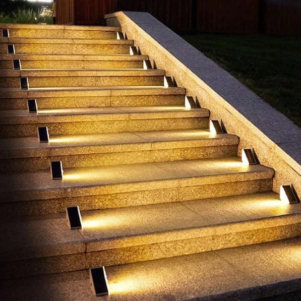 Solura – Zonne-energie traplamp met sensor & waterdicht LED licht