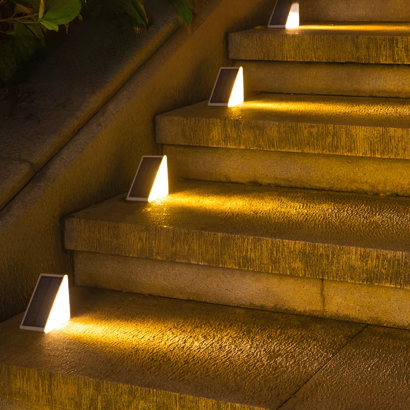 Solura – Zonne-energie traplamp met sensor & waterdicht LED licht