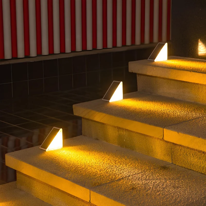 Solura – Zonne-energie traplamp met sensor & waterdicht LED licht