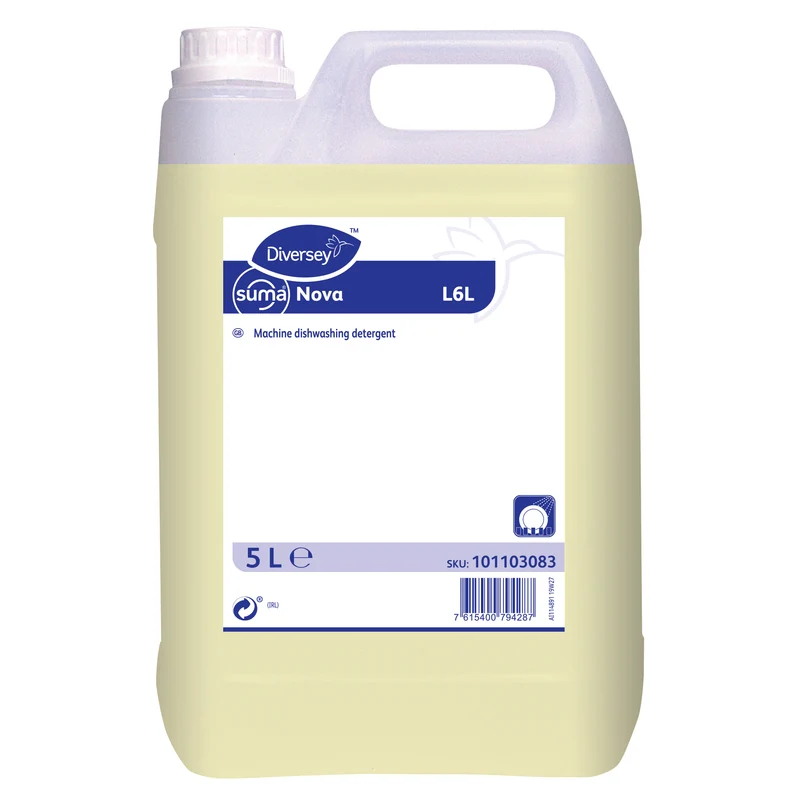 Detergente lavastoviglie per acque dure Diversey Suma Nova L6L 5 litri DISPONIBILE IN 7 GIORNI LAVORATIVI