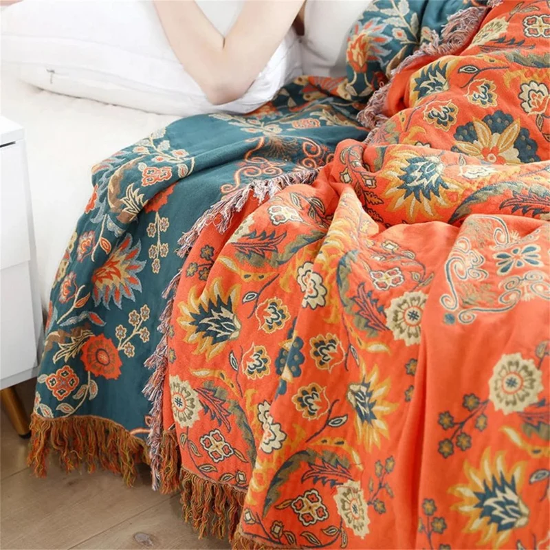 Double-Sided Blanket – Perfect for Sofa and Bed