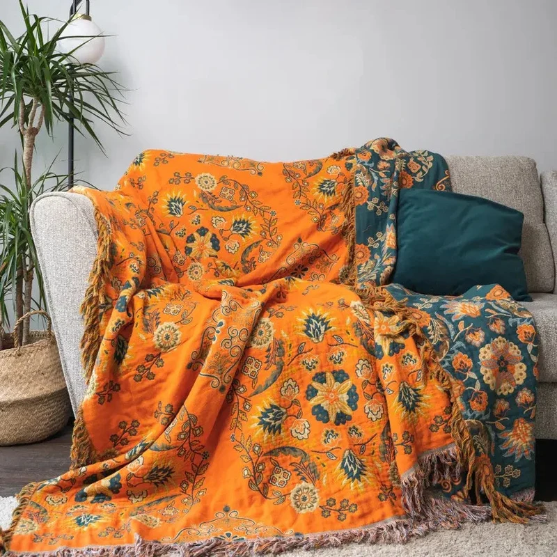 Double-Sided Blanket – Perfect for Sofa and Bed