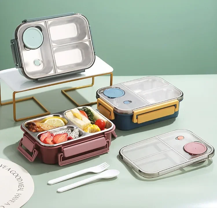 Food Storage Container with Heat Retention Function