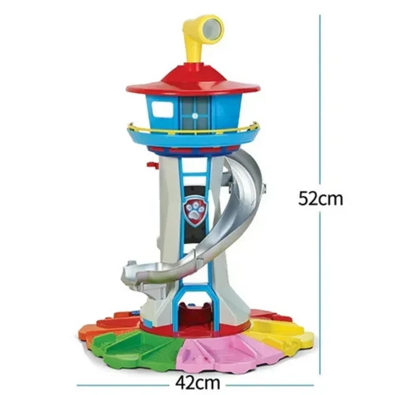 Creative Tower Set with Car Tracks