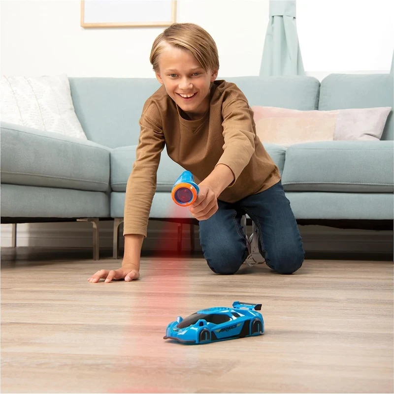 Futuristic Laser-Controlled RC Car