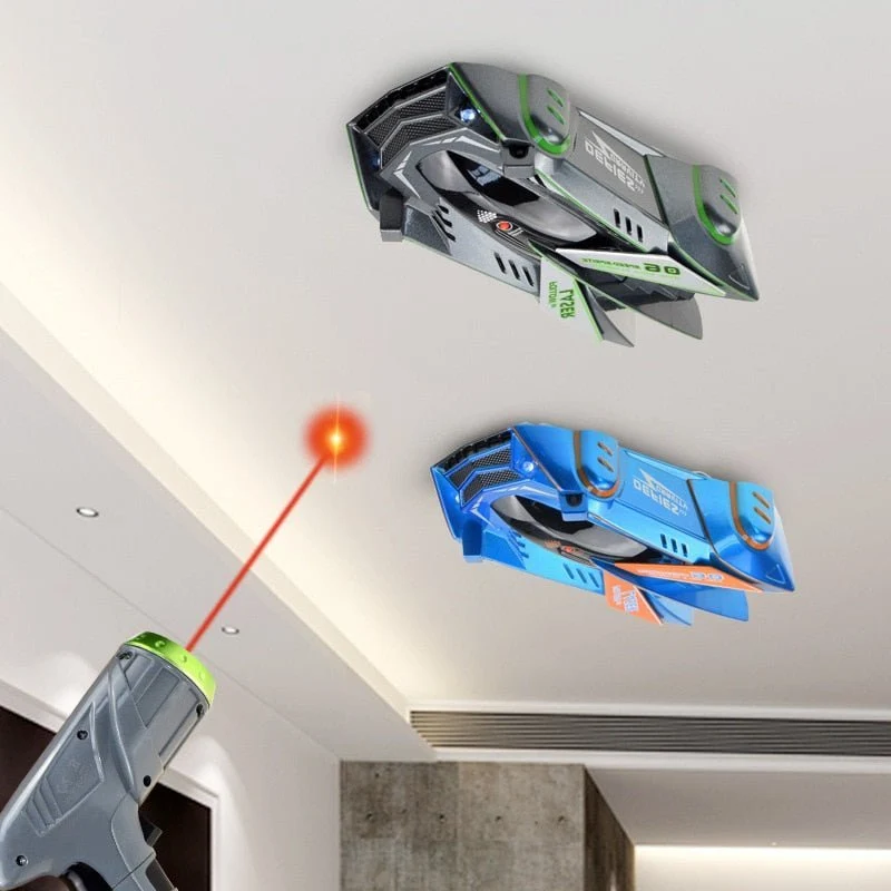 Futuristic Laser-Controlled RC Car