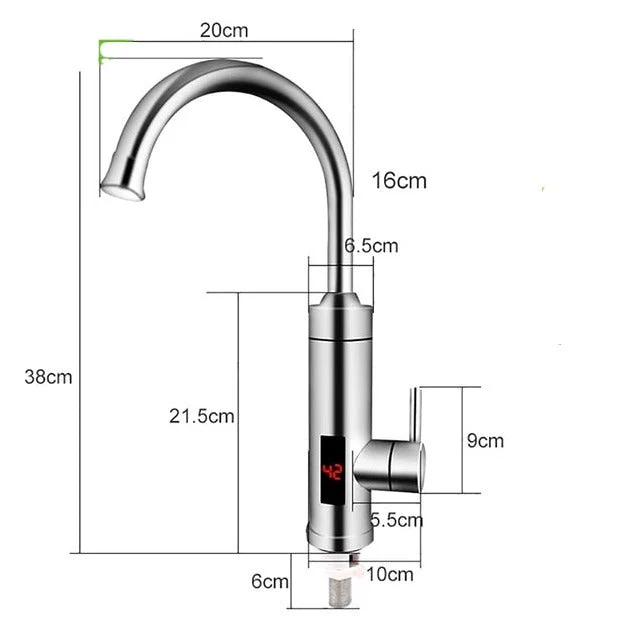 Smart Kitchen Faucet with Heater