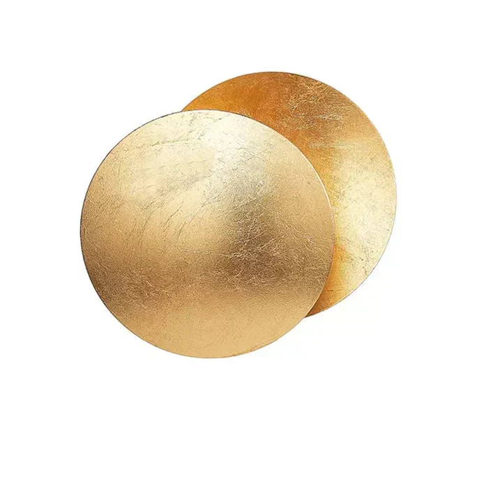 LED Eclipse wall sconce with warm light