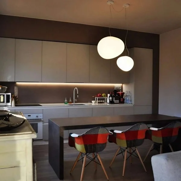 Bright minimalist ceiling lamp for modern homes