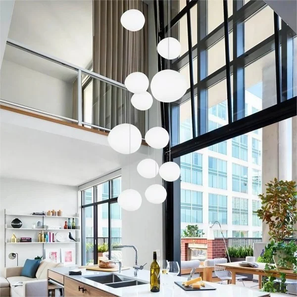 Bright minimalist ceiling lamp for modern homes